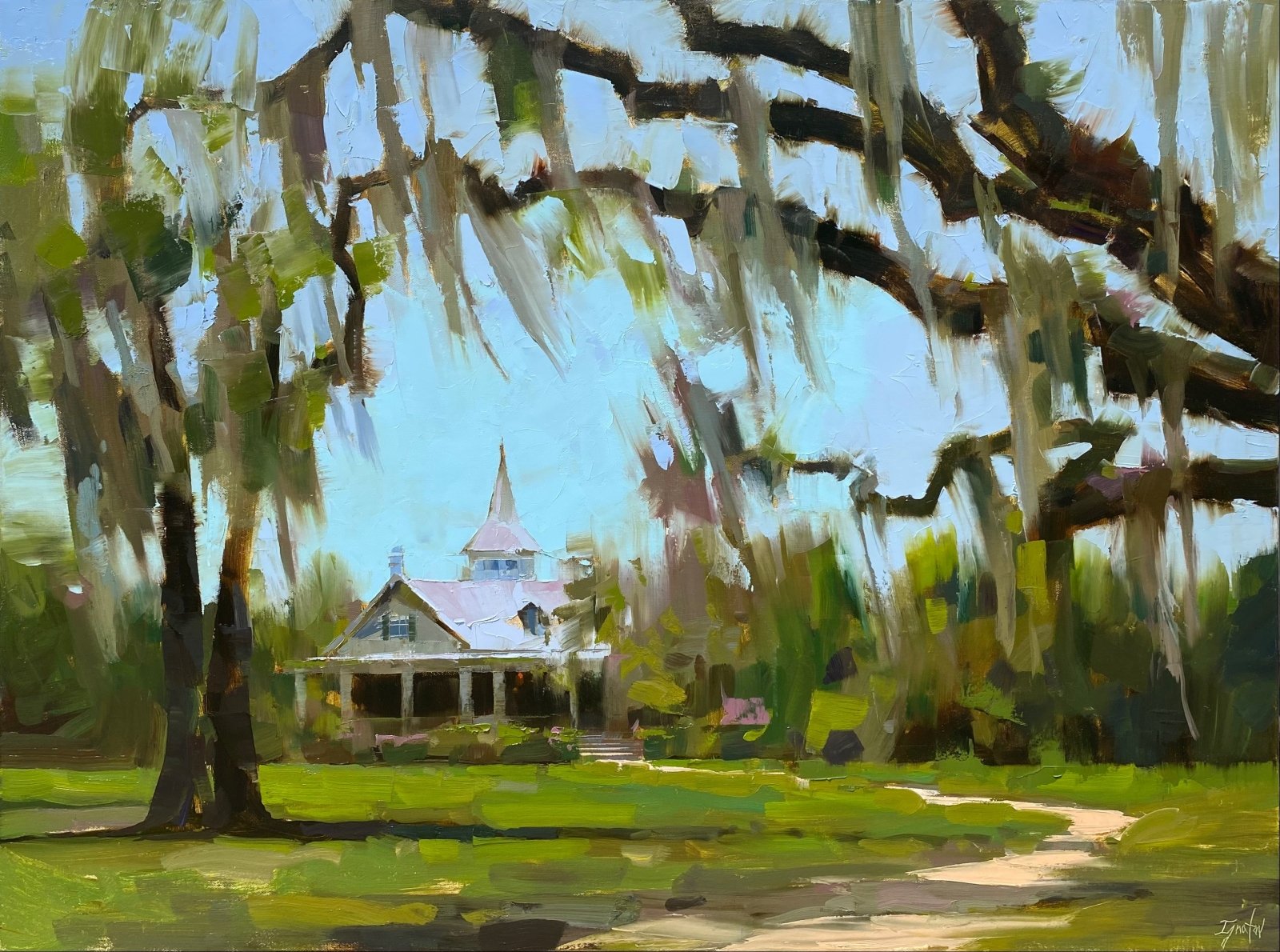 Midday at Magnolia Plantation by Ignat Ignatov at LePrince Galleries